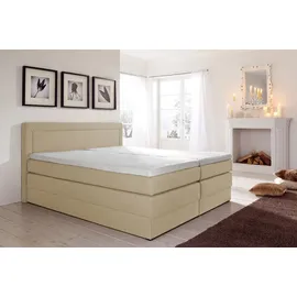 HAPO Boxspringbett 140 x 200 cm Beige