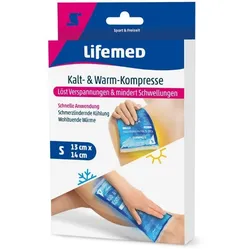 Lifemed Kalt- & Warm-Kompresse 1 St blau