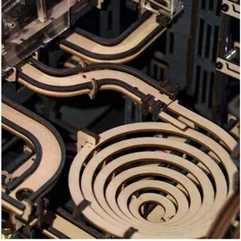 ROKR 3D-Holz-Puzzle Murmelbahn "Marble Night City"