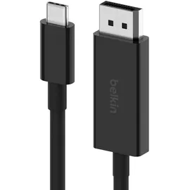 Belkin USB-C auf DisplayPort 1.4 Kabel 2 m Schwarz