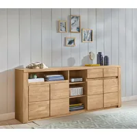 Home Affaire Sideboard »Burani«, grifflose Optik braun