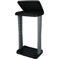 Mojawo Müllsackständer 120 l Schwarz