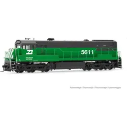 RIVAROSSI HR2888S H0 Diesellok U25C #5619 Sound, Burlington Northern, Ep. III