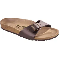 Birkenstock Madrid Birko-Flor dunkelbraun 36