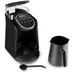 ARZUM, türkische Kaffeemaschine, Kaffeekanne, 900ml 735 W Silber