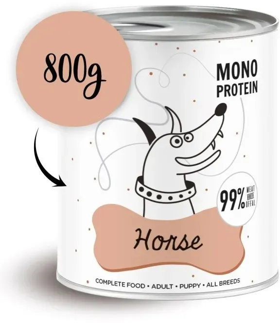 PEPE MONO PROTEIN Pferd (Pferdefleisch) 800g