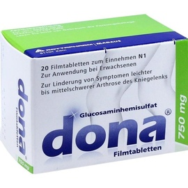 viatris healthcare gmbh dona 750 mg Filmtabletten 20 St.