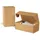 TransPak Klappschachtel 1-wellig, 265x155x91mm Qualität 1.4b braun, braun