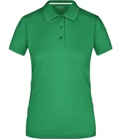 James & Nicholson Damen Poloshirt High Performance Funktionspolo grün,