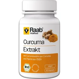 Raab Vitalfood Bio Curcuma Extrakt Kapseln 90 St.