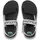 QUIKSILVER "W Monkey Caged", Damen, Gr. 7(37), schwarz-weiß (schwarz, weiß), Obermaterial: Textil (Mmf), Laufsohle: Gummi, Schuhe Sandale