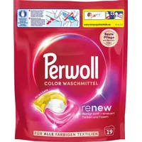 Perwoll Color All-in-1 Caps 19 WL Colorwaschmittel (19-St. Kapseln mit Dreifach-Renew-Technologie)