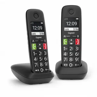 E290 Duo, Telefon, Schwarz