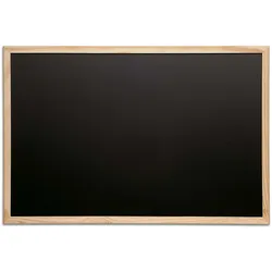 Kreidetafel mit Holzrahmen, 60x80 cm im Karton