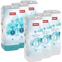 Miele Set UltraPhase Refresh Elixir 1 und 2 (6 Flakons) - Halbjahrespackung