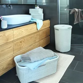 Curver Wäschekorb Rattan 45L