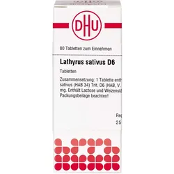 LATHYRUS SATIVUS D 6 Tabletten 80 St.