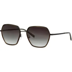 Sonnenbrille MARC O'POLO "505122", Damen, oliv verlauf, casual, Brillen, Form Hexagon, hochwertigen Verlaufsgläsern, Polyamid UV 400