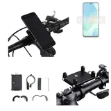 K-S-Trade Smartphone-Halterung für Samsung Galaxy A16 5G India, (Handyhalterung das Fahrrad Halter Lenkstange Fahrradhalterung) schwarz