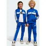 Adidas Seasonal Essentials Tiberio 3-Streifen Tricot Kids Royal Blue / White / Glow Blue 116