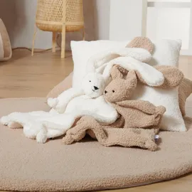 nordic coast company Schnuffeltuch, Natur, Textil, 30x1x30 cm, Spielzeug, Babyspielzeug, Schmusetücher