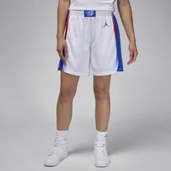 Frankreich Limited Home Nike Basketballshorts (Damen) - Weiß, XXL (EU 52-54)