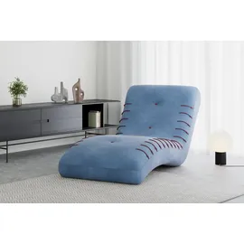 moeblo Chaiselongue 83 x 80 x 172 cm Blau