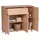 FineBuy Sideboard 75 cm x 90 cm x 30 cm buche