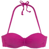 SUNSEEKER Bügel-Bandeau-Bikini-Top Damen Pink 42 Cup C