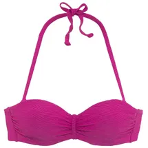 SUNSEEKER Bügel-Bandeau-Bikini-Top Damen Pink 42 Cup C