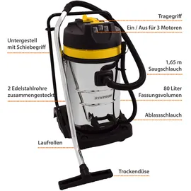 Syntrox Chef Cleaner VC-3900W-80L