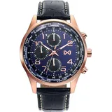 Mark Maddox NEW COLLECTION HC7121-37 Leder 44 mm
