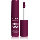 NYX Professional Makeup Smooth Whip Matte Lip Cream Lippenstift mit geschmeidiger Textur für perfekt glatte Lippen 4 ml Farbton 11 Berry Bed Sheets