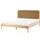Beliani Brunemont 160 x 200 cm Hellbraun