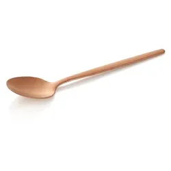 24x Espressolöffel ALEX BRONZE, mit bronze, matte PVD Beschichtung, 11 cm, Chromnickelstahl 18/10