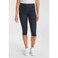 Arizona Caprijeans "Ultra-Stretch", Damen, Gr. 38, N-Gr, blau (rinsed),