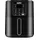 KUPU Heißluftfritteuse, 6L Airfryer, 360°Luftzirkulationstechnologie, 6-in-1 Kompakte Heissluftfritteuse, spülmaschinenfeste Körbe, 1500W - Schwarz