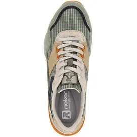 Rieker U1402 Herren Weite E Grün/Weiß 44