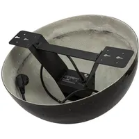 Eurolite Spiegel-Halbkugel 50cm Schwarz motorisiert