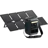 Anker SOLIX C300X DC + PS60 Faltbares Solarpanel 60W - Schwarz