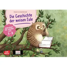 Don Bosco Die Geschichte der weisen Eule. Kamishibai Bildkartenset