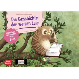 Don Bosco Die Geschichte der weisen Eule. Kamishibai Bildkartenset