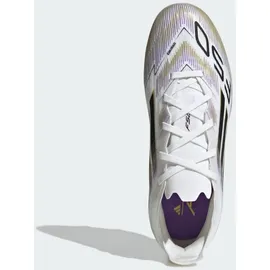 adidas F50 Elite FG Kinder Cloud White/Core Black/Gold Metallic 28