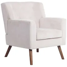 CLP Sessel Kioni Cord 0 x 0 x 0 cm Creme