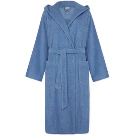 Möve Bademantel Superwuschel cornflower XL