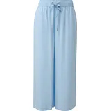 QS Culotte aus Viskose blau 40