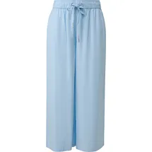 QS Culotte aus Viskose blau 40