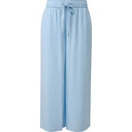 QS Culotte aus Viskose blau 40