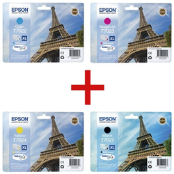 Tintenpatrone XL »T7021« inkl. Tintenpatrone XL »T7022« inkl. Tintenpatrone XL », Epson