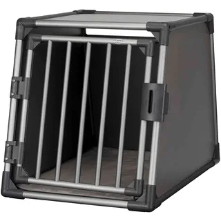 Trixie Transportbox Aluminium M-L 61x86x65cm graphit